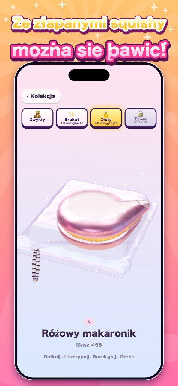 Za łatwo! Łapacz Squishy 3